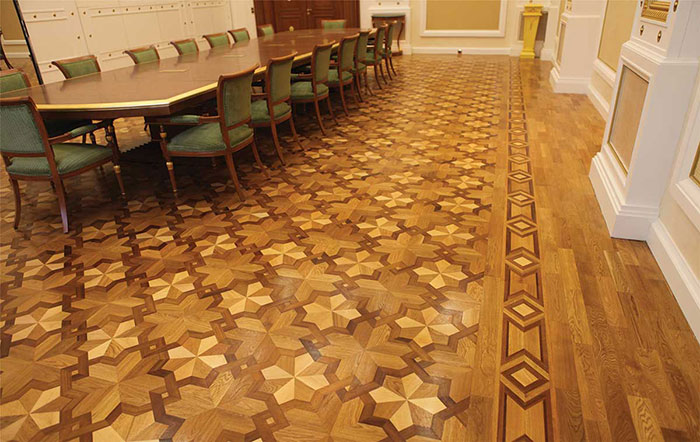 <i> Marquetry Project</i><span>wood flooring</span>